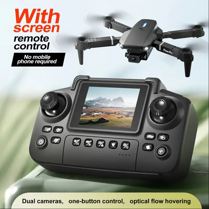 Jjrc Drone X12 - 2025 E88 Drone HD double caméra,