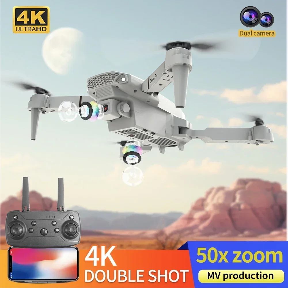 Mini drone pliable E88 avec ca - Eachine Drone E58 avis et prix