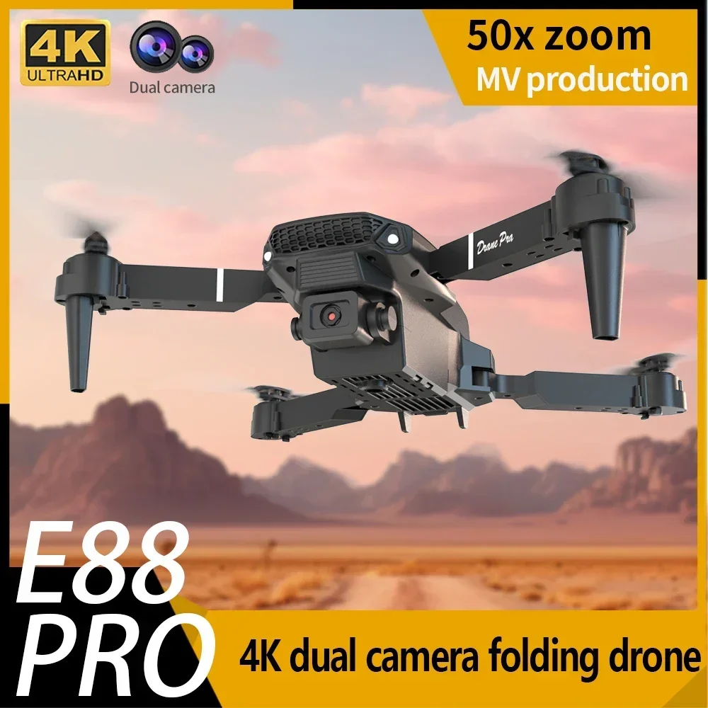 Mini drone pliable E88 avec ca - Eachine Drone E58 avis et prix