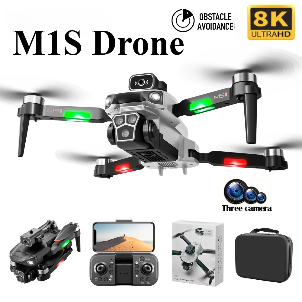 Drone M1S 8K professionnel à t - Jjrc Drone X12 avis et prix