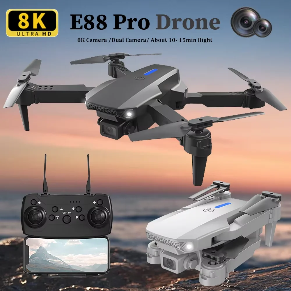 Drone RC Professionnel HD E88  - Eachine Drone E58 avis et prix